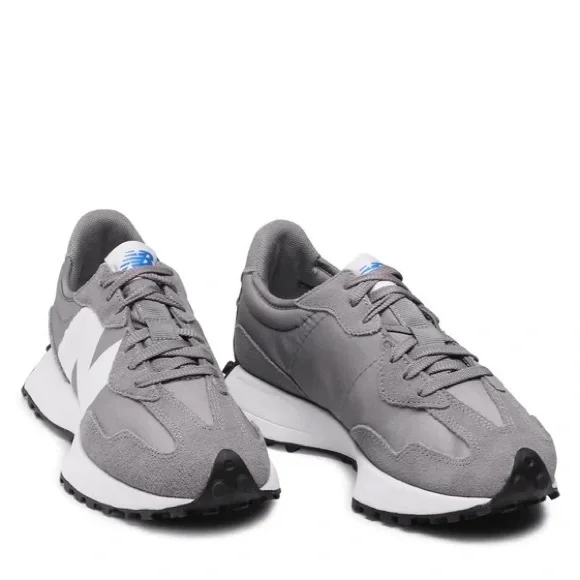 New Balance Men's 327 sneakers — Grey/White - Picture 2 of 8